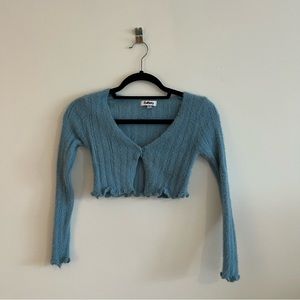 Verge girl crop cardigan